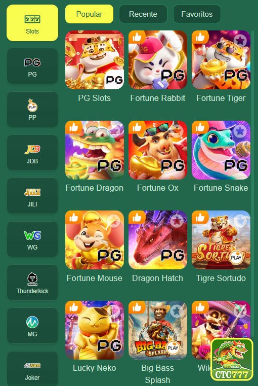 ctc777.com Aplicativo Mobile